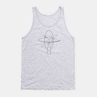 Abstract, line art Tank Top